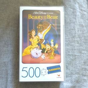 Walt Disney Beauty and the Beast Blockbuster Movie Poster 500 Piece Puzzle